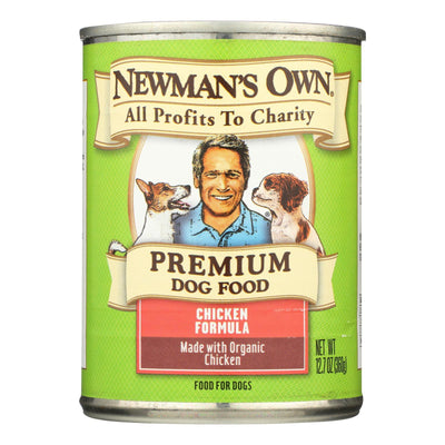 Newman's Own Organics Organic Dog Food Can - Chicken - Case Of 12 - 12.7 Oz. - Orca Market