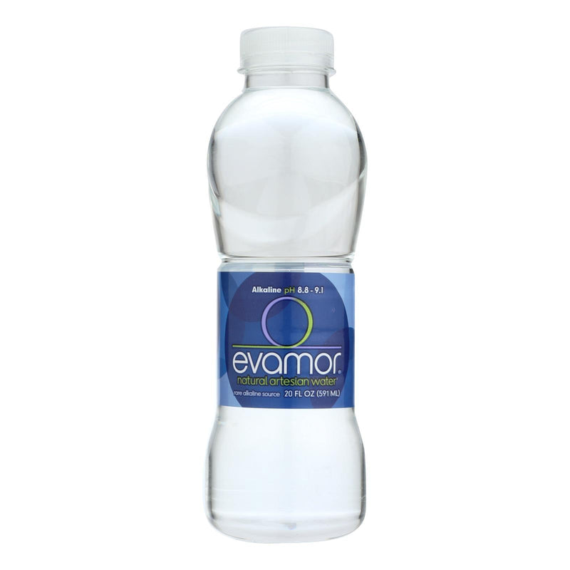 Evamor Artesan Spring Water - Evamor Natural - Case Of 24 - 20 Fl Oz. - Orca Market