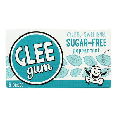 Glee Gum Chewing Gum - Refresh Mint - Sugar Free - Case Of 12 - 16 Pieces - Orca Market