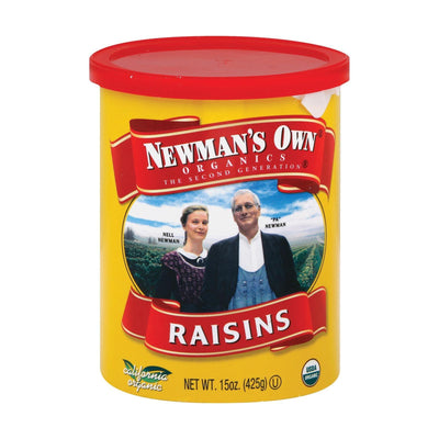 Newman's Own Organics - Raisins - Case Of 12 - 15 Oz. - Orca Market