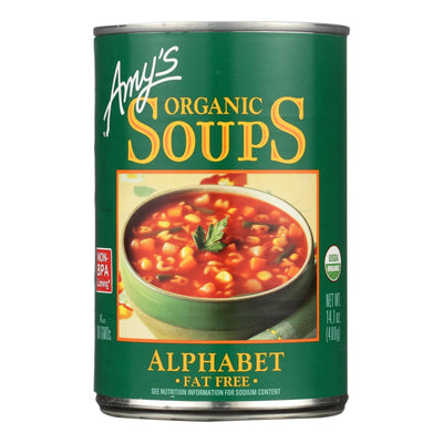 Amy's - Organic Alphabet Soup - Case Of 12 - 14.1 Oz - Orca Market