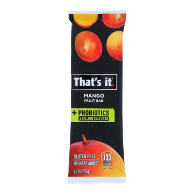 That's It - Probiotic Fruit Bar Mango - Case Of 12 - 1.2 Oz - Orca Market