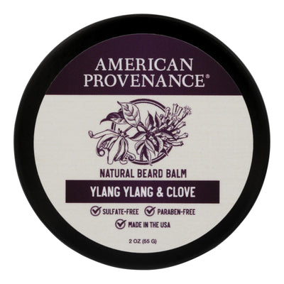 American Provenance - Beard Balm Ylang Ylang Clove - 1 Each -2 Oz - Orca Market