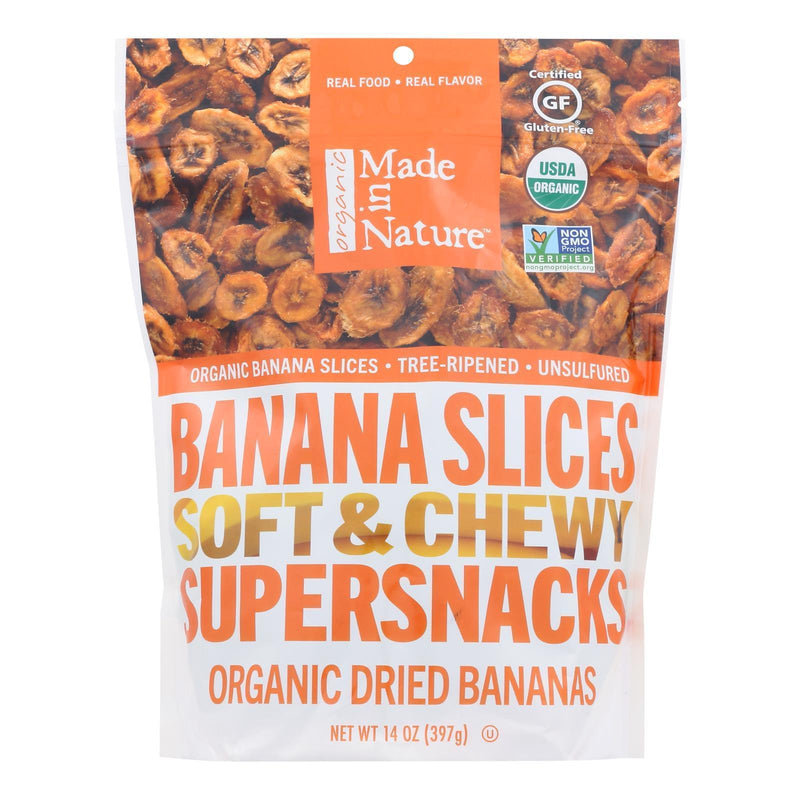 Made In Nature - Banana Dried - Case Of 6-12 Oz - Orca Market