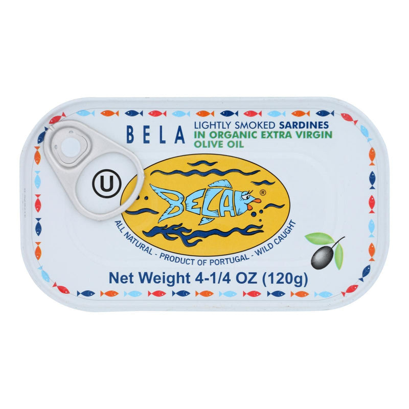 Bela-olhao Sardines - Sardines In Olive Oil - Case Of 12-4.23 Oz - Orca Market