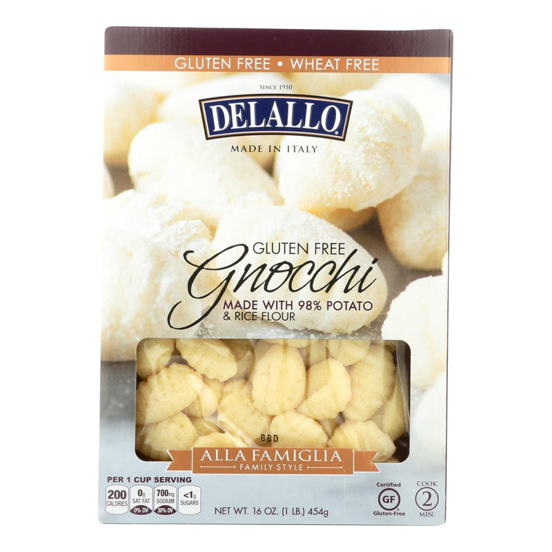 Delallo Gluten Free Gnocchi - Case Of 6 - 16 Oz - Orca Market