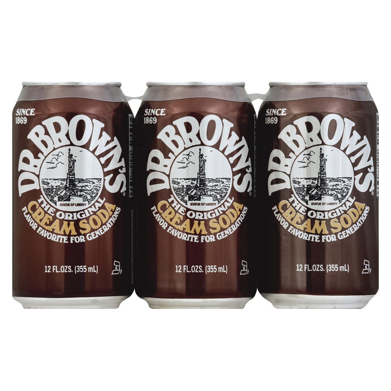 Dr. Brown - Soda Cream - Case Of 4 - 6/12 Fz - Orca Market