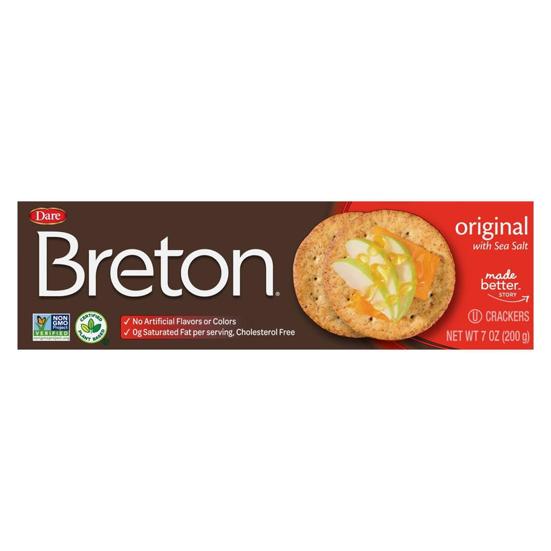 Breton/dare - Crackers Original - Case Of 12-7 Oz - Orca Market