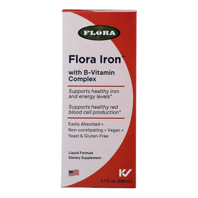 Flora - Iron Herb Liquid - 1 Each-7.7 Oz - Orca Market