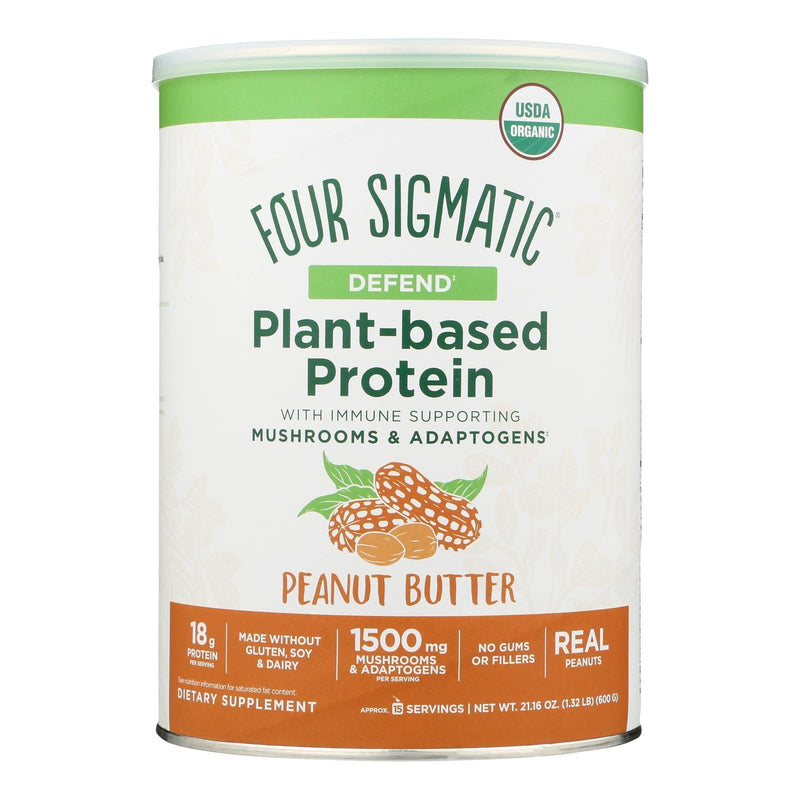 Four Sigmatic - Protein Plnt Bs Peanut Butter - 1 Each-21.16 Oz - Orca Market