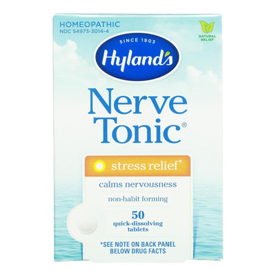 Hyland's - Nerve Tonic Tablets - 1 Each-50 Tab - Orca Market