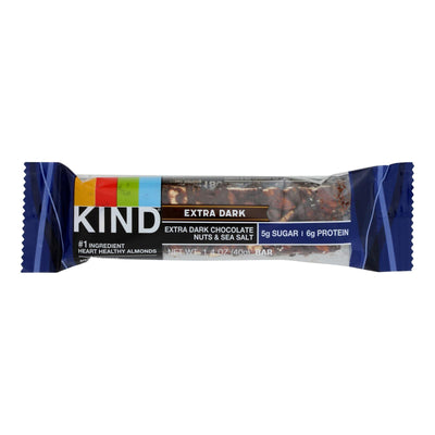 Kind - Bar Xtra Dark Chocolate Nut Sea Salt - Case Of 12-1.4 Oz - Orca Market