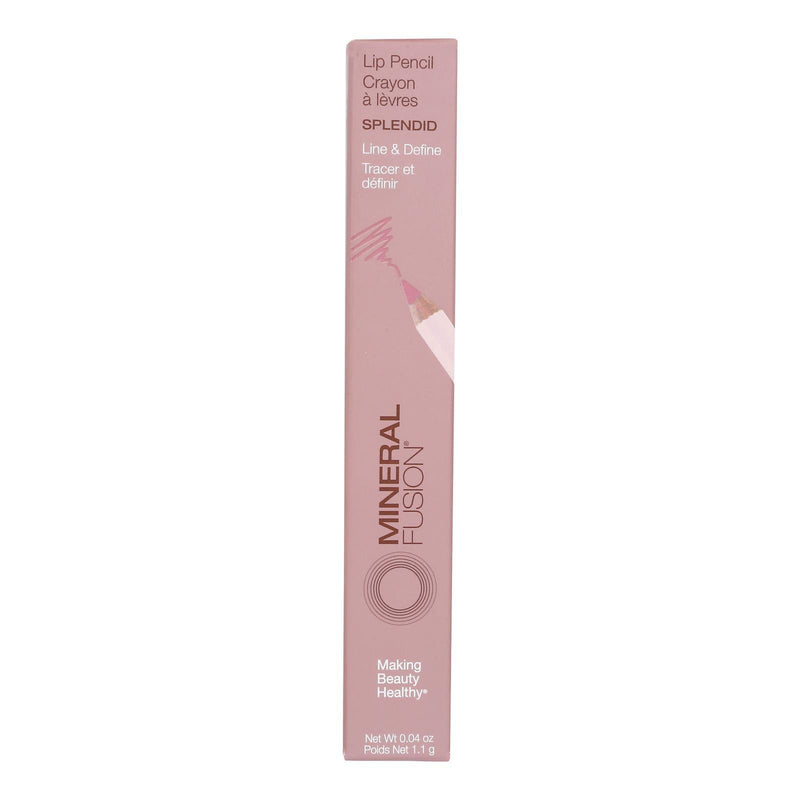 Mineral Fusion - Mkup Lip Pencil Splendid - 1 Each-.04 Oz - Orca Market