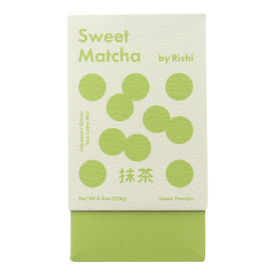 Rishi - Lse Tea Sweet Matcha - Case Of 6-4.4 Oz - Orca Market