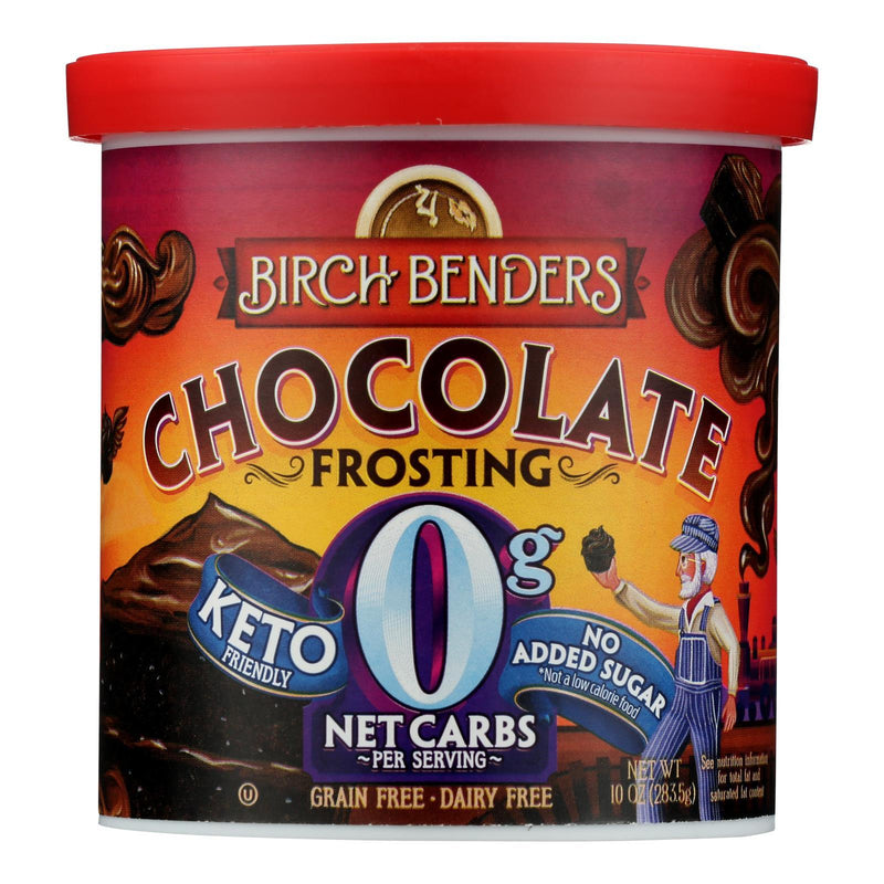 Birch Benders - Frosting Keto Chocolate - Case Of 6-10 Oz - Orca Market