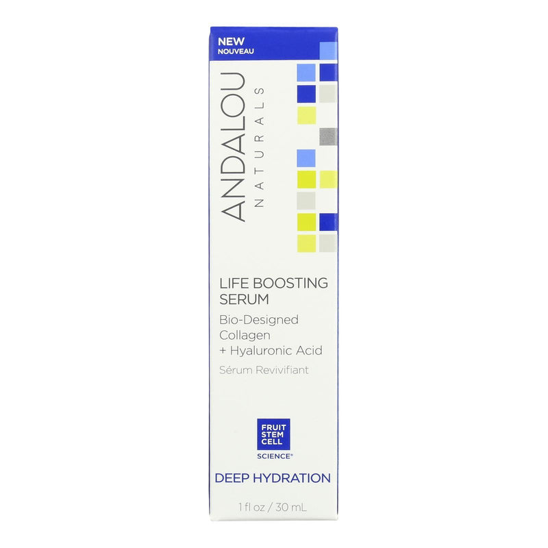 Andalou Naturals - Serum Deep Hydration Life Boostng - 1 Each-1 Fz - Orca Market