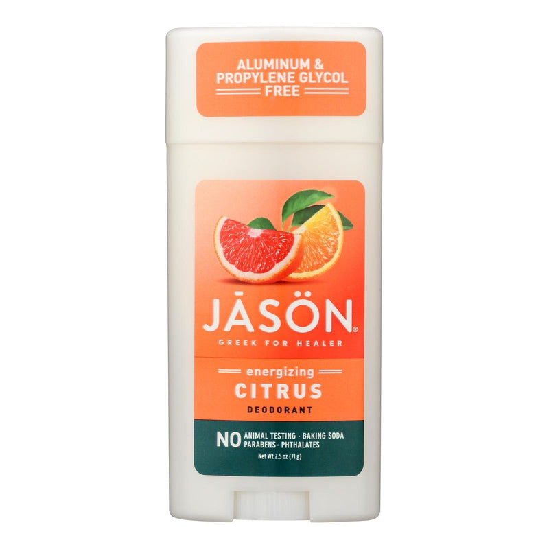 Jason Natural Products - Deodorant Stick Citrus - 1 Each-2.5 Oz - Orca Market