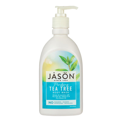 Jason Natural Products - Body Wash Tea Tree - 1 Each-16 Fz - Orca Market