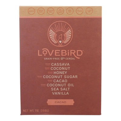 Lovebird - Cereal Cacao Grain Fr - Case Of 6-7 Oz - Orca Market