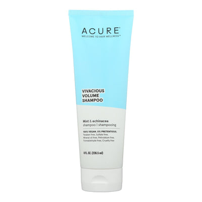 Acure - Shampoo Mint Volume - 1 Each-8 Fz - Orca Market