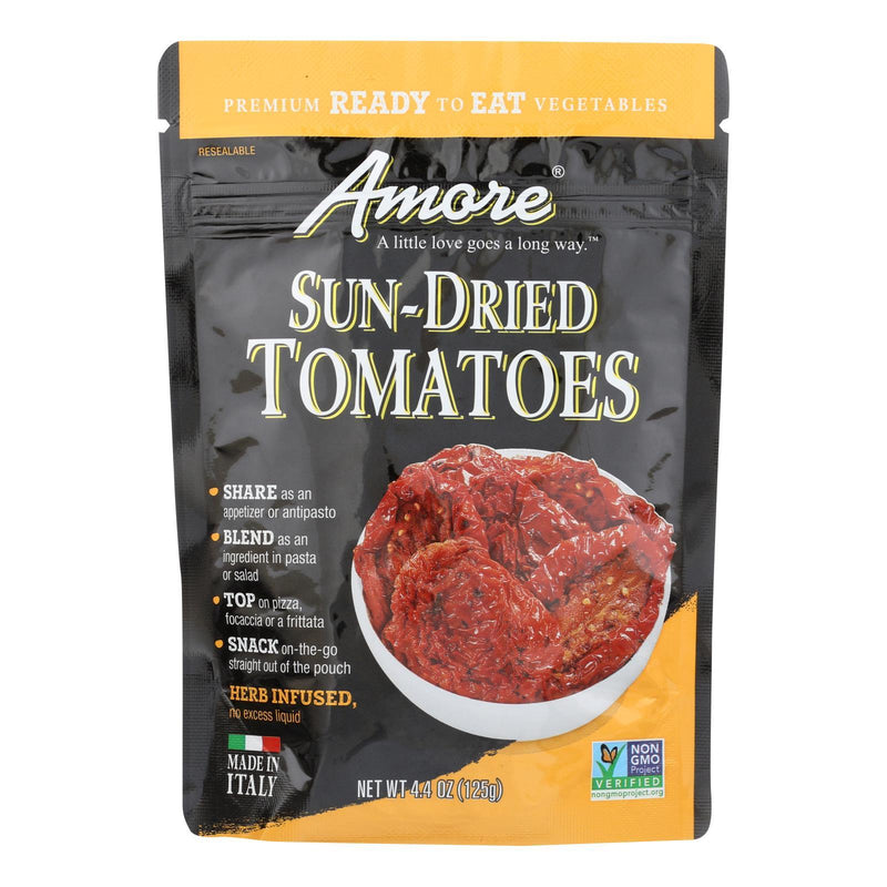 Amore - Sun Dried Tomatoes - Case Of 10 - 4.4 Oz - Orca Market