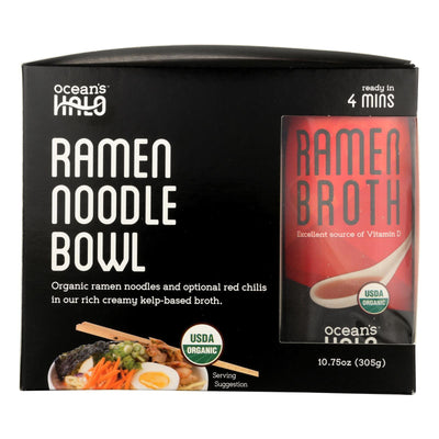 Ocean's Halo - Noodle Bowl Ramen - Case Of 6 - 10.75 Oz - Orca Market