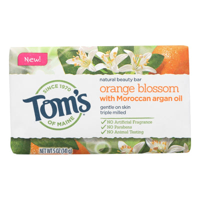 Tom's Of Maine Beauty Bar - Orange Blossom - Case Of 6 - 5 Oz - Orca Market