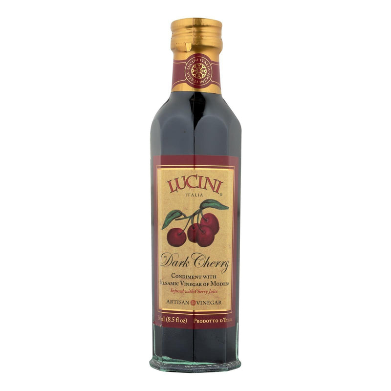 Lucini Italia Dark Cherry Balsamic Artisan Vinegar - Case Of 6 - 8.5 Fl Oz. - Orca Market