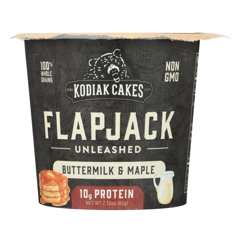 Kodiak Cakes - Flapjack On The Go - Buttermilk Maple - Case Of 12 - 2.15 Oz - Orca Market