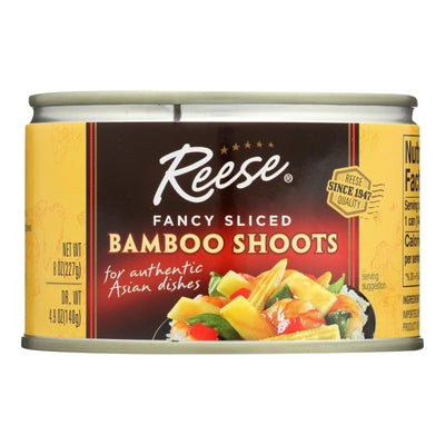 Reese Bamboo Shoots - Sliced - Case Of 24 - 8 Oz - Orca Market