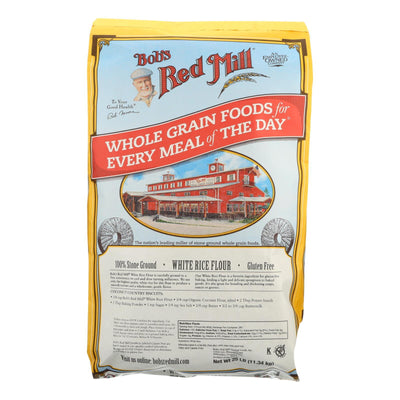 Bob's Red Mill - Flour White Rice - Case Of 25 Lbs. - Orca Market