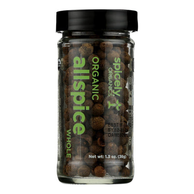 Spicely Organics - Organic Allspice - Whole - Case Of 3 - 1.3 Oz. - Orca Market