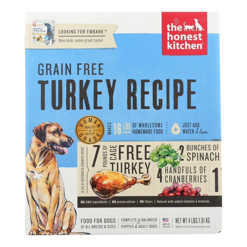 The Honest Kitchen Embark - Grain Free Turkey Dog Food - 4 Lb. - Orca Market