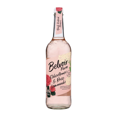 Belvoir - Organic Lemonade - Elderflower And Rose - Case Of 6 - 25.4 Fl Oz. - Orca Market