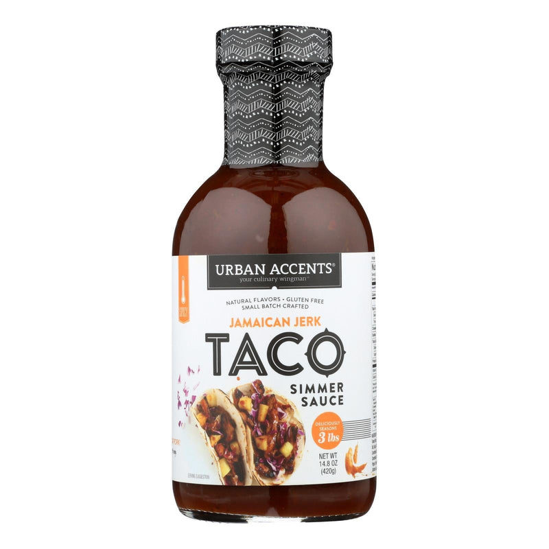 Urban Accents Jamaican Jerk Taco Sauce - Case Of 6 - 14.8 Oz - Orca Market