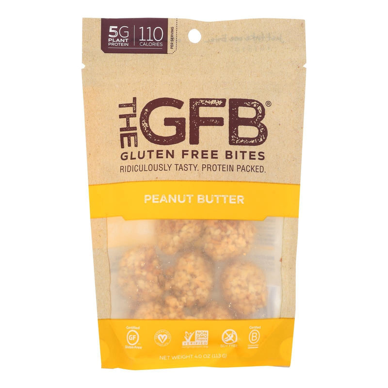 The Gfb - Bites Peanut Butter Gluten Free - Case Of 6 - 4 Oz - Orca Market