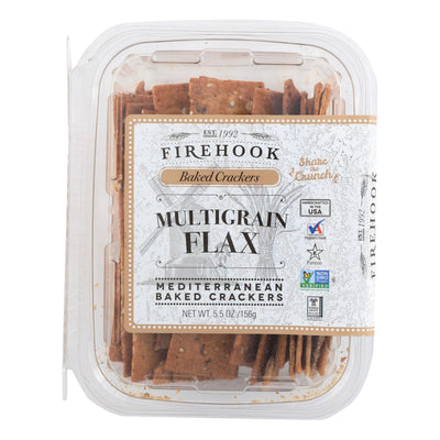 Firehook Mediterranean Baked Crackers - Case Of 8 - 5.5 Oz - Orca Market