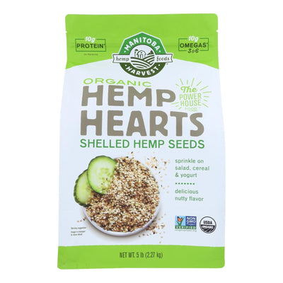 Manitoba Harvest Hemp Hearts - Organic - Shelled - 5 Lb - 1 Each - Orca Market