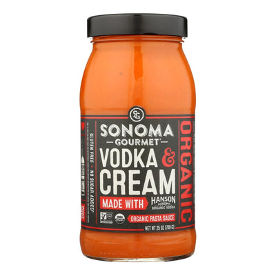 Sonoma Gourmet Vodka & Cream Pasta Sauce - Case Of 6 - 25 Oz - Orca Market