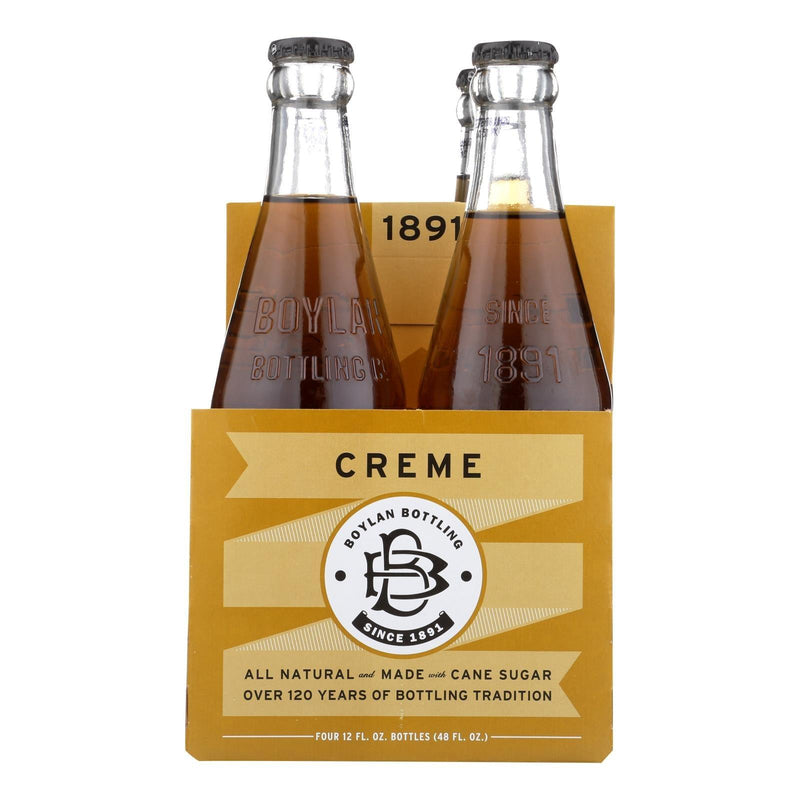 Boylan Bottling - Creme Soda - Case Of 6 - 4/12 Fl Oz. - Orca Market