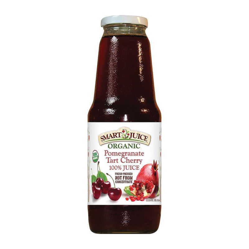 Smart Juice Organic Pomegranate Tart Cherry - Case Of 6 - 33.8 Fl Oz. - Orca Market