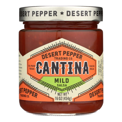 Desert Pepper Trading - Cantina Salsa - Mild - Case Of 6 - 16 Oz - Orca Market