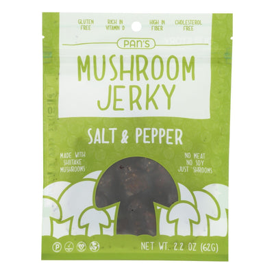 Pan's - Mushroom Jerky Salt Pppr - Case Of 6-2.2 Oz - Orca Market