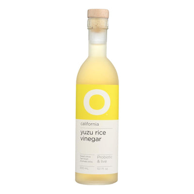 O® California Yuzu Rice Vinegar - Case Of 6 - 10.1 Fz - Orca Market