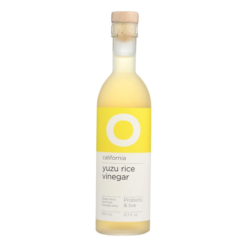 O® California Yuzu Rice Vinegar - Case Of 6 - 10.1 Fz - Orca Market