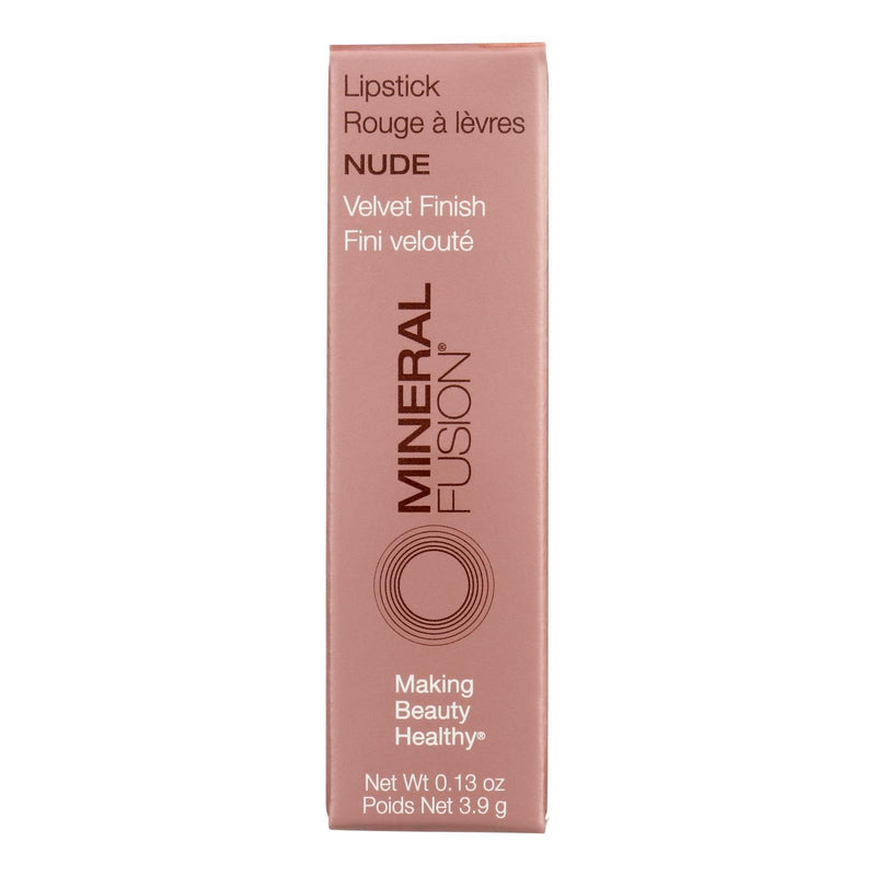 Mineral Fusion - Lipstick Nude - 1 Each-.137 Oz - Orca Market