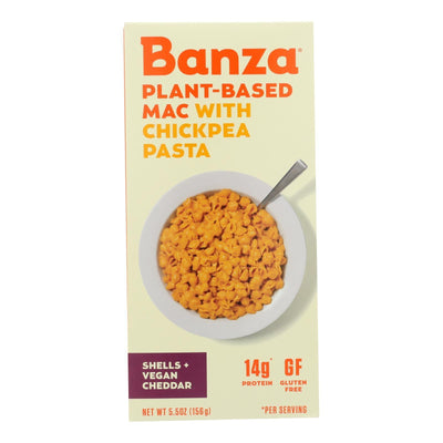 Banza - Pasta Chickpea Mac N Vegn Chs - Case Of 6-5.5 Oz - Orca Market