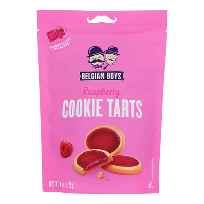 Belgian Boys - Tarts Cookie Rasberry - Case Of 6-4.4 Oz - Orca Market