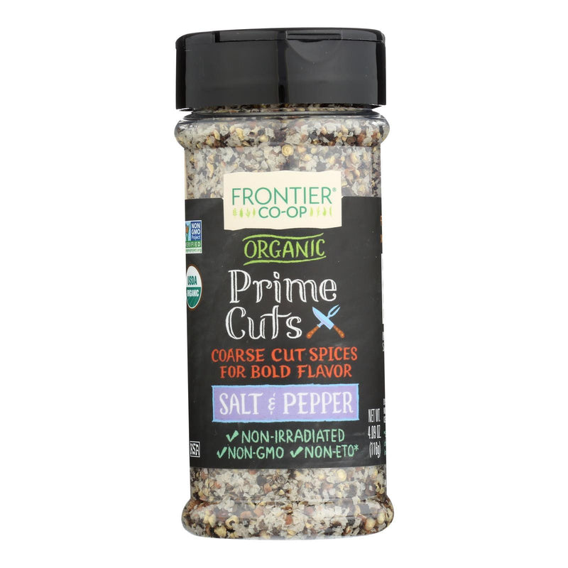 Frontier Natural Products Coop - Prime Cut Salt Pepper - 1 Each-4.09 Oz - Orca Market