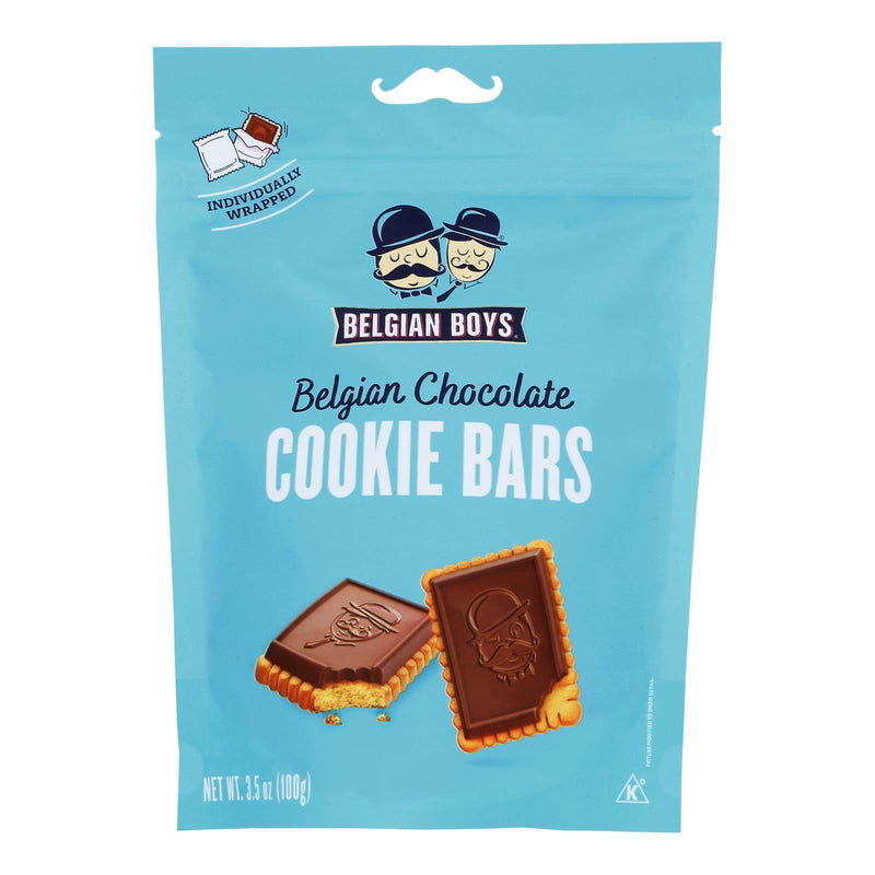 Belgian Boys - Bar Belgn/choc Cookie - Case Of 6-3.5 Oz - Orca Market